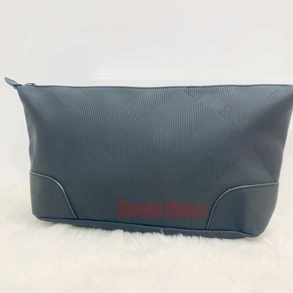 Burberry Pouch Bag Toiletry Travel Case Cosmetics - Picture 6 of 7
